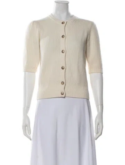 Pre-owned Frame Wool Crew Neck Sweater In Neutrals