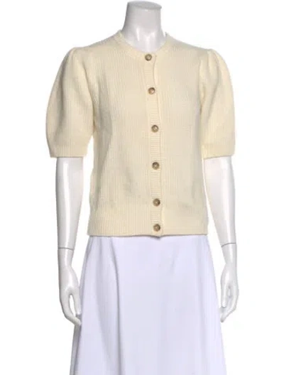 Pre-owned Frame Wool Crew Neck Top In Neutral