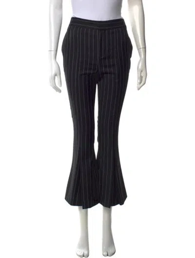 Pre-owned Frame Wool Flared Pants In Black