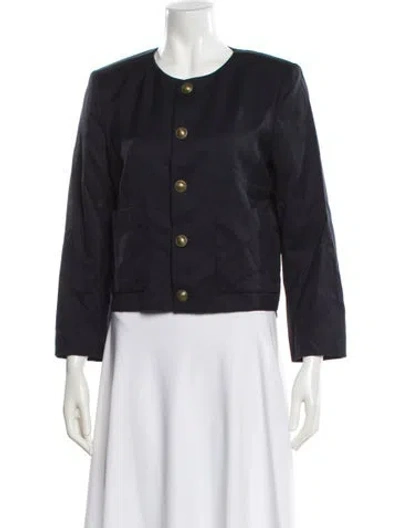 Pre-owned Frame Wool Jacket In Black