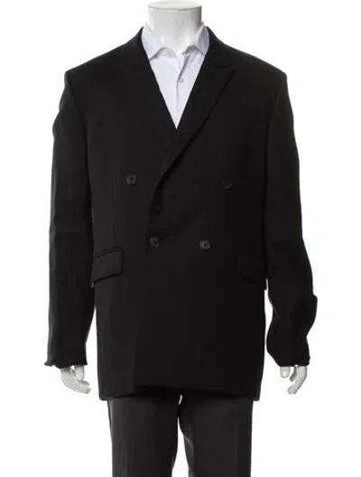 Pre-owned Frame Wool Jacket In Black