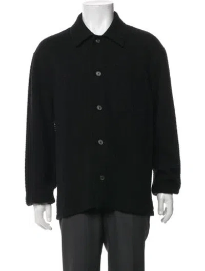 Pre-owned Frame Wool Jacket In Black