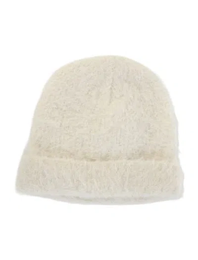 Pre-owned Frame Wool Knit Beanie In Neutral