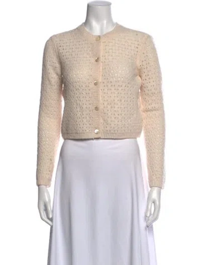 Pre-owned Frame Wool Patterned Sweater In Brown