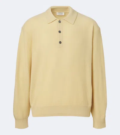 FRAME WOOL POLO SWEATER