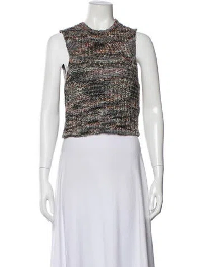 Pre-owned Frame Wool Printed Sweater In Neutral