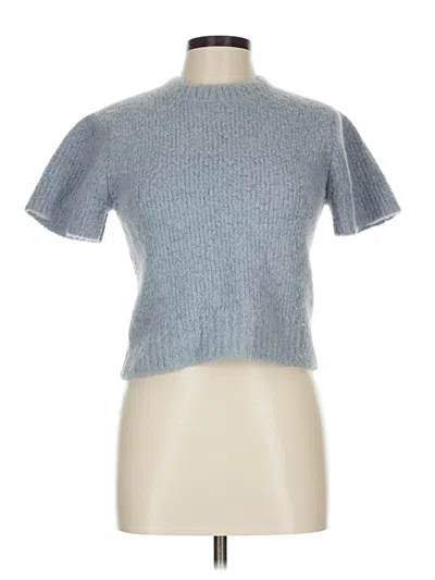 Pre-owned Frame Wool Pullover Sweater In Blue