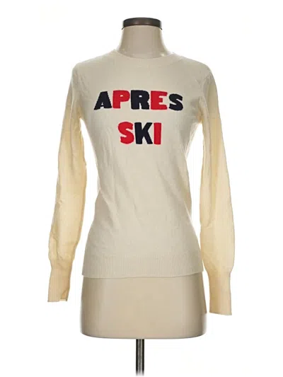 Pre-owned Frame Wool Pullover Sweater In White