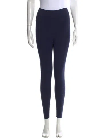 Pre-owned Frame Wool Skinny Leg Pants In Blue