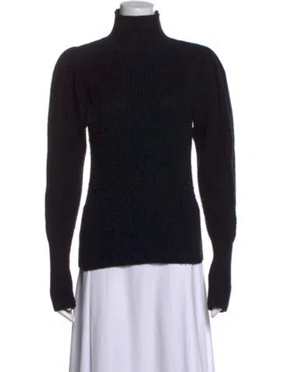 Pre-owned Frame Wool Turtleneck Sweater In Black