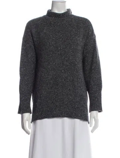 Pre-owned Frame Wool Turtleneck Sweater In Blue