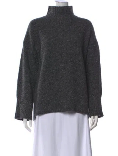 Pre-owned Frame Wool Turtleneck Sweater In Gray