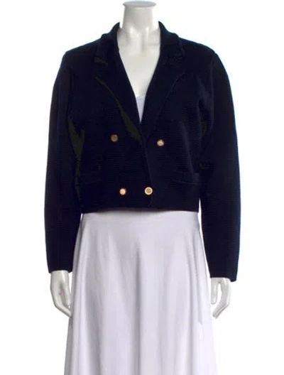 Pre-owned Frame Wool V-neck Sweater In Black