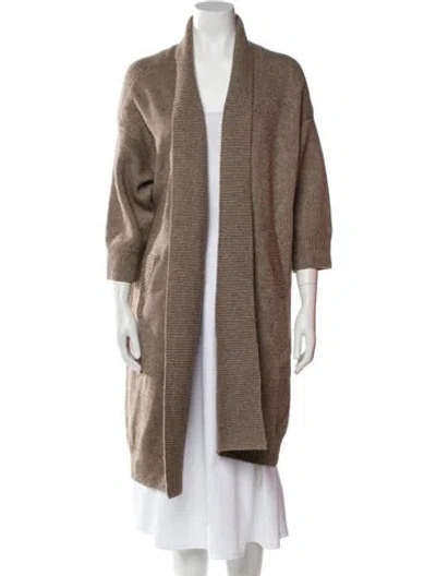 Pre-owned Frame Wool V-neck Sweater In Neutral