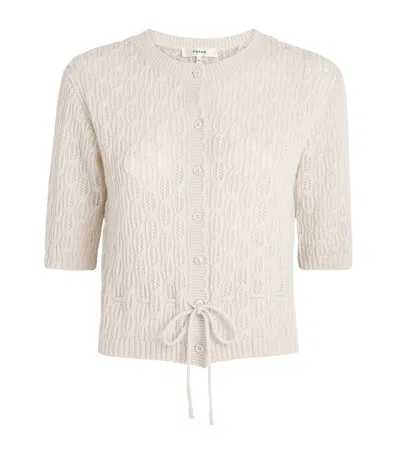 FRAME FRAME WOOL-CASHMERE CLOVER CARDIGAN