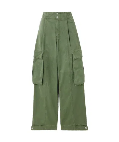 Frame Workwear Casual Pants In Green