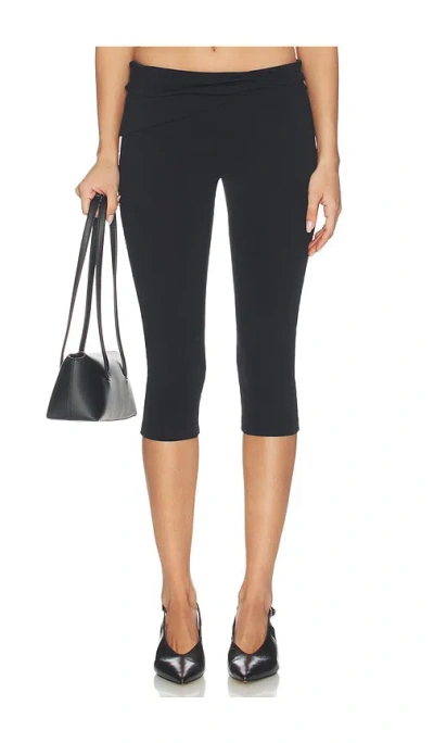 Frame X Alexandra Leclerc The Casino Capri In Black