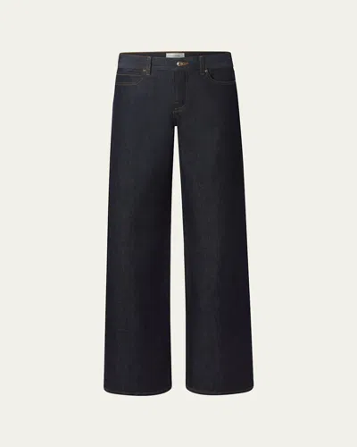 Frame X Alexandra Leclerc The Leo Jeans In Black