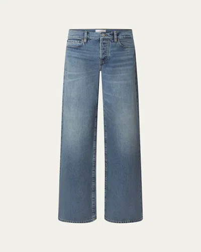 Frame X Alexandra Leclerc The Leo Jeans In Rivage