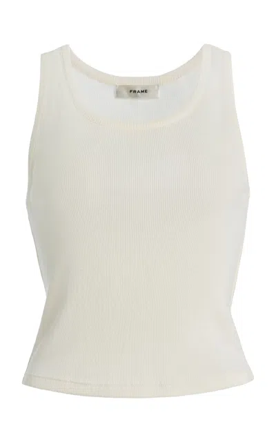 Frame X Amelia Gray The Ghost Tank In White