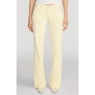 Frame X Amelia Gray The Gray Relaxed Bootcut Jeans In White