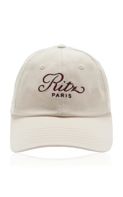 Frame X Ritz Cotton Baseball Hat In White