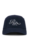 Frame X Ritz Hat In Navy