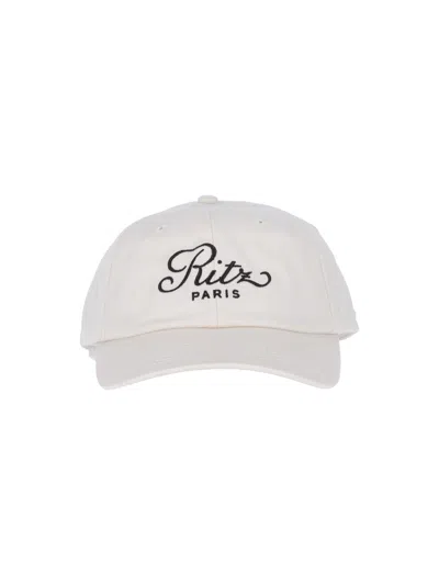 Frame X Ritz Paris Baseball Cap In White