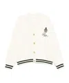 Frame X Ritz Paris Joint Knitted Cardigan In White