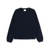 Frame X Ritz Paris Logo-embroidered Sweatshirt In Blue