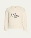 Frame X Ritz Paris X Ritz Paris Men's Cashmere Sweater In Cream