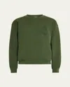 Frame X Ritz Paris X Ritz Paris Men's Tonal Sweatshirt In Hunter Gre