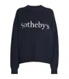 Frame X Sotheby's Cashmere Sweater In Black