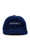 Frame X Sotheby's Corduroy Baseball Cap In Blue