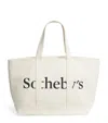 Frame X Sotheby's Cotton Canvas Tote Bag In White