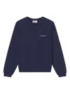 Frame X Sotheby's Logo Sweatshirt In Blue