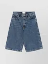 Frame Youth Denim Shorts Dropped Hem