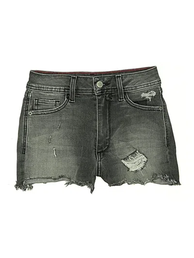 Pre-owned Fran Denim Denim Shorts In Gray