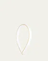 France Luxe Adela Headband In Vanilla Latte