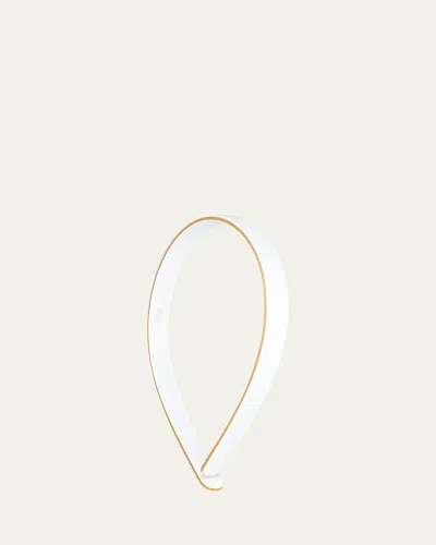 France Luxe Adela Headband In Vanilla Latte