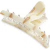 France Luxe Classic Slim Jaw Clip In Carrara