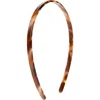 France Luxe Comfort Headband In Caramel Horn