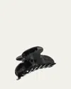 France Luxe Couture Classic Jaw Clip In Nacro Black