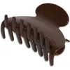 France Luxe Couture Claw Clip In Brown