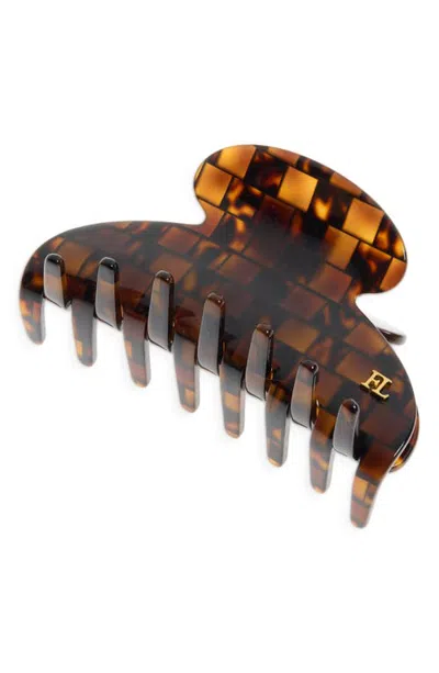 France Luxe Couture Claw Clip In Brown