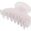 France Luxe Couture Stripe Small Claw Clip In Pink
