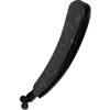 France Luxe Estelle Large Banana Clip In Nacro Black