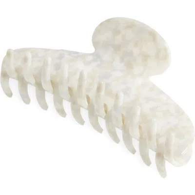 France Luxe Jumbo Couture Claw Clip In Coconut Milk