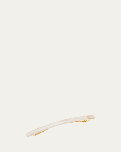 France Luxe Long & Skinny Barrette In Alba
