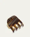 France Luxe Medium Gallery Jaw- Classic In Botanic Green